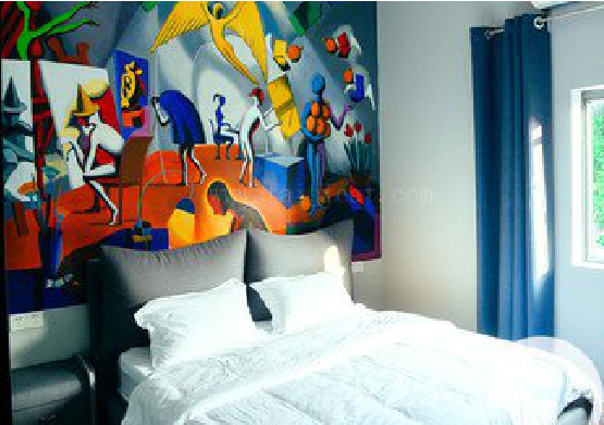 黄冈对于酒店的墙体彩绘而言更注重哪些方面？