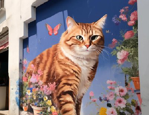 黄冈自己绘制有个性的手绘墙