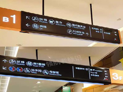 黄冈如何通过商场标识牌引导客流分布？